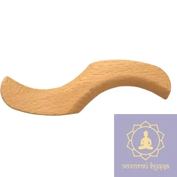 Массажер скребок S, Бук.