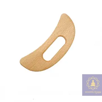 Масажер скребок Місяць, Бук.