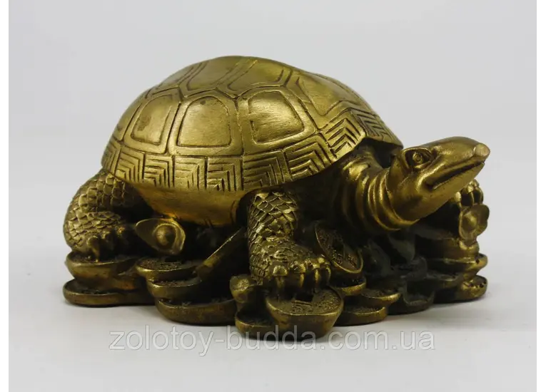 Черепаха на грошах. бронза