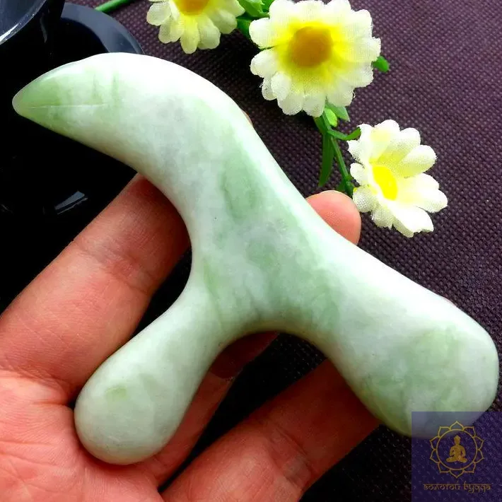 Массажер тычковый, нефрит.
