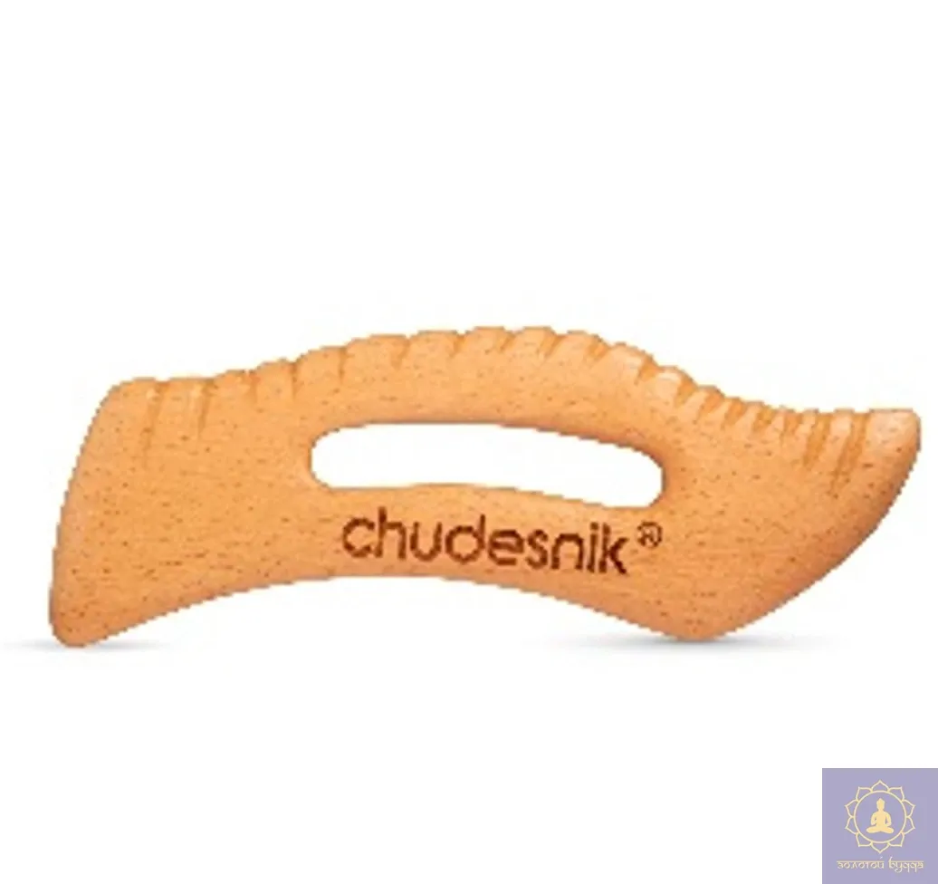 Массажер скребок, ясень дерево