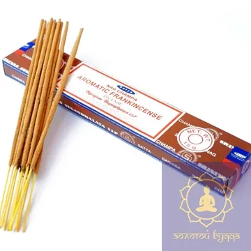 SATYA AROMATIC FRANKINCENSE АРОМАТНИЙ ЛАДАН 15 ГРАМ