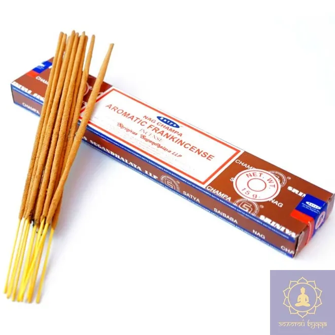 SATYA AROMATIC FRANKINCENSE АРОМАТНИЙ ЛАДАН 15 ГРАМ