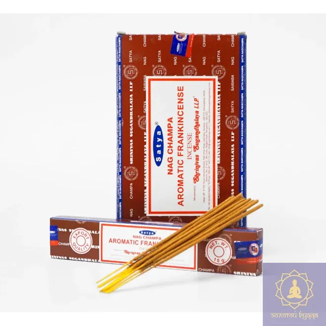 SATYA AROMATIC FRANKINCENSE АРОМАТНИЙ ЛАДАН 15 ГРАМ