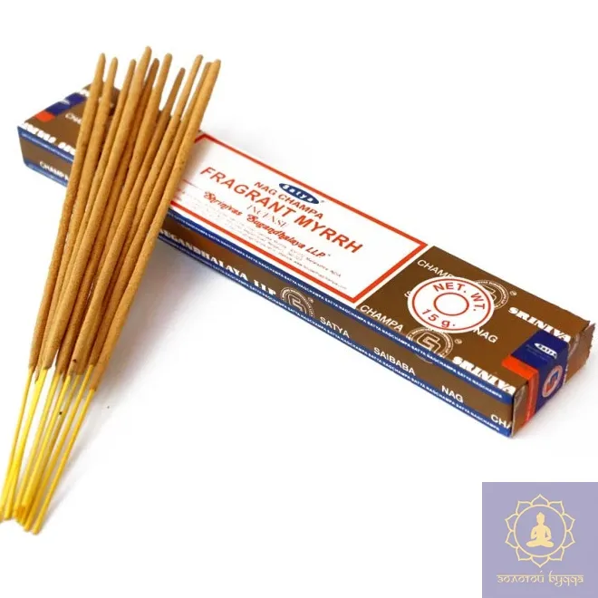SATYA FRAGRANT MYRRH АРОМАТНА МІРРА 15 ГРАМ