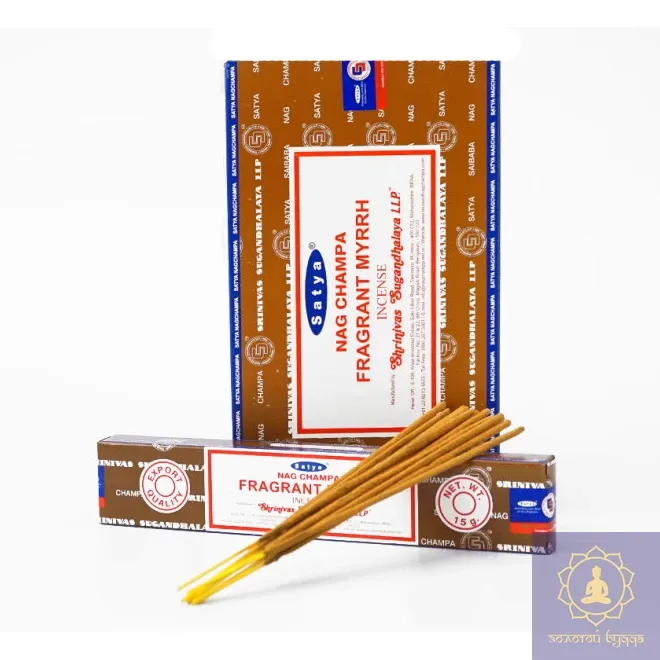 SATYA FRAGRANT MYRRH АРОМАТНА МІРРА 15 ГРАМ