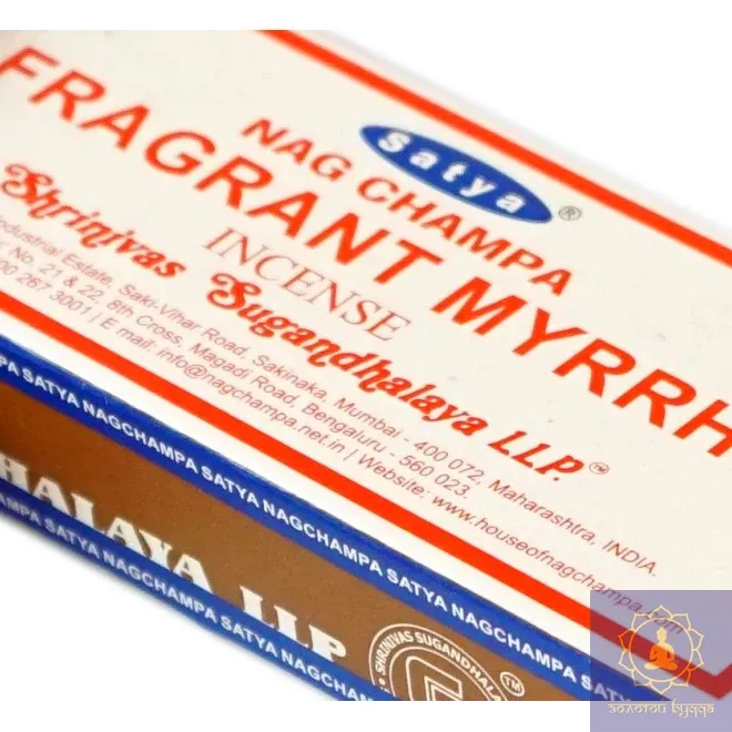 SATYA FRAGRANT MYRRH АРОМАТНА МІРРА 15 ГРАМ