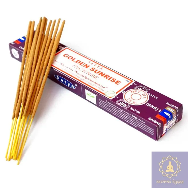 SATYA GOLDEN SUNRISE ЗОЛОТИЙ СХІД 15 ГРАМ