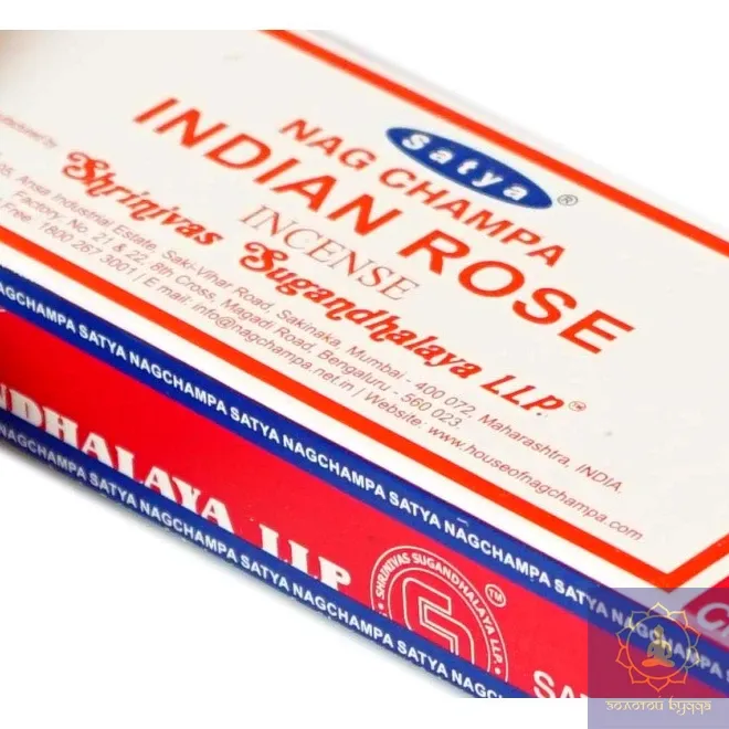 SATYA INDIAN ROSE ІНДІЙСЬКА ТРОЯНДА 15 ГРАМ