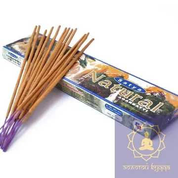 SATYA NATURAL INCENSE НАТУРАЛ 40 ГРАММ