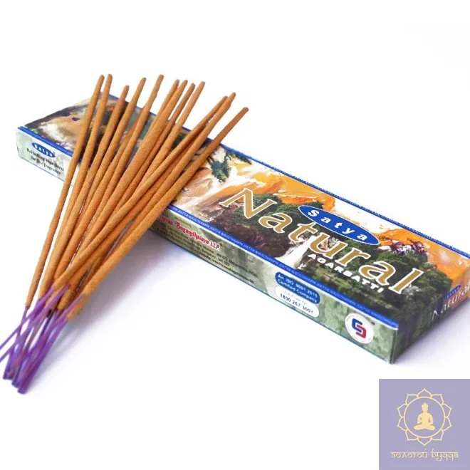 SATYA NATURAL INCENSE НАТУРАЛ 40 ГРАМ