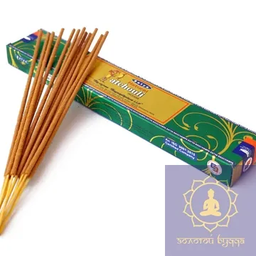 SATYA NATURAL PATCHOULI НАТУРАЛЬНЫЙ ПАЧУЛИ 15 ГРАММ