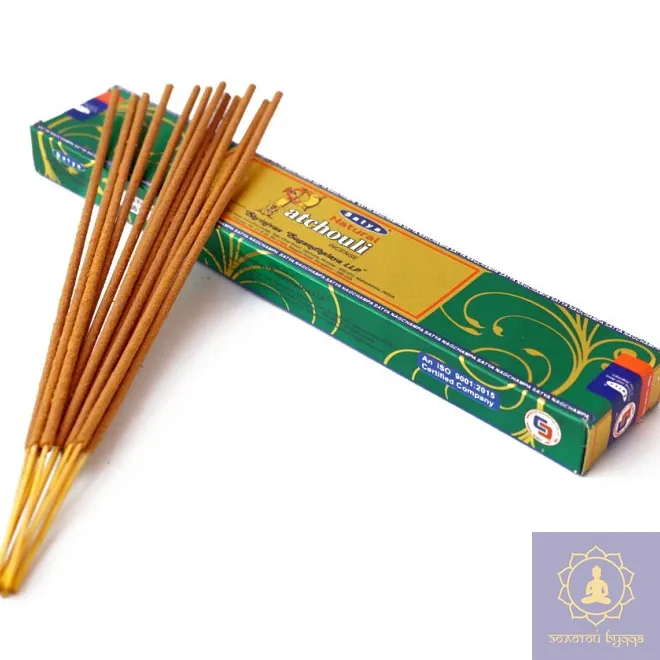 SATYA NATURAL PATCHOULI НАТУРАЛЬНЫЙ ПАЧУЛИ 15 ГРАММ