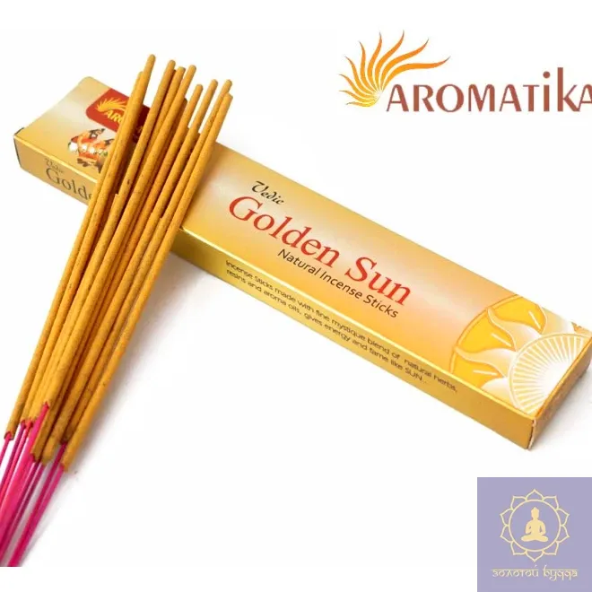 AROMATIKA VEDIC GOLDEN SUN 15 ГРАМ ЗОЛОТЕ СОНЦЕ