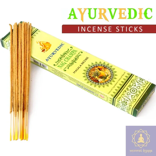 AYURVEDIC NAG CHAMPA 15 ГРАМ НАГ ЧАМПА