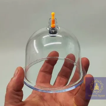 Банка вакуумная под насос поштучно B02 - 100 мм.