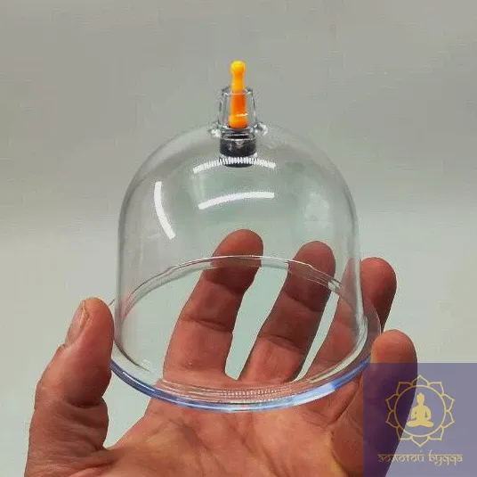 Банка вакуумная под насос поштучно B02 - 100 мм.