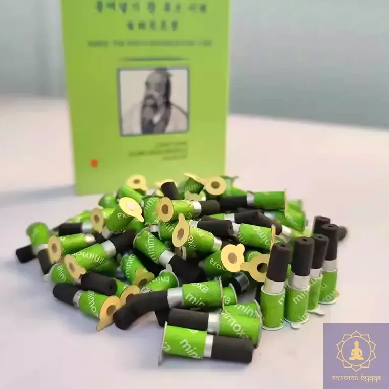 Угольные моксы на липкой основе, 180 шт.