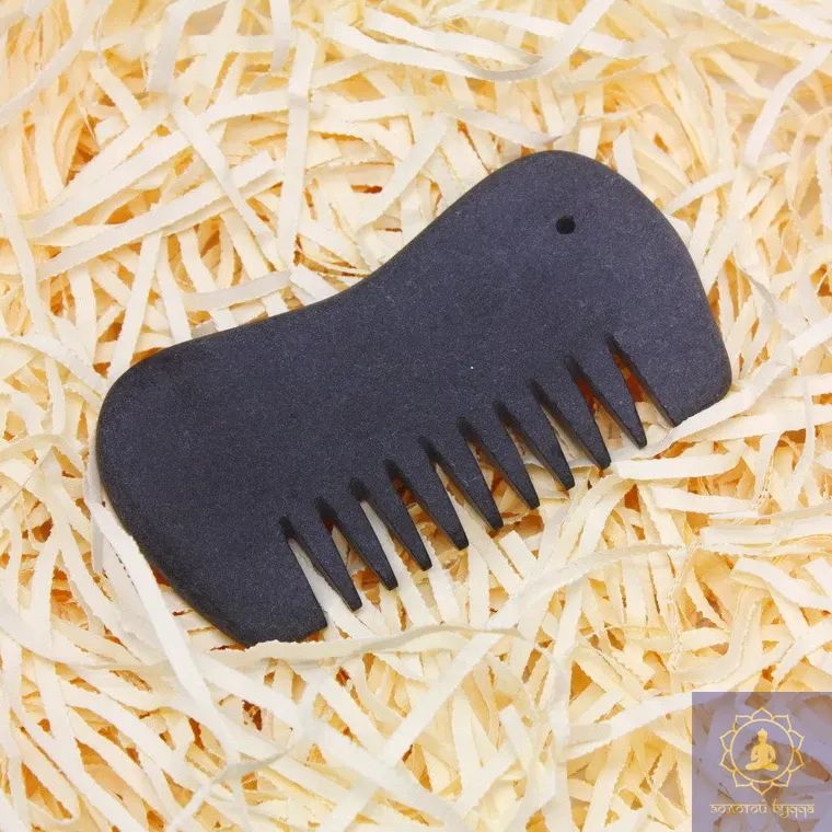 Масажер Гуаша гребінь шунгіт