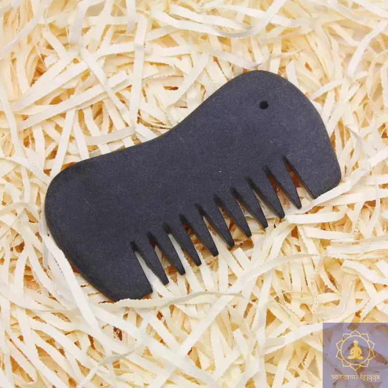 Массажер Гуаша гребень шунгит