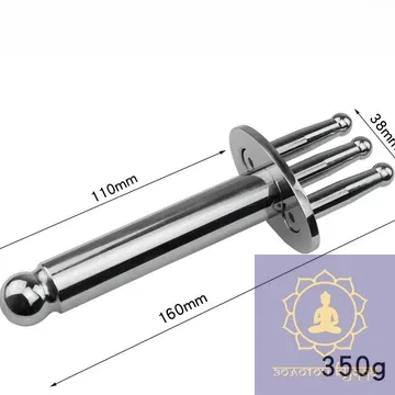 Магнитный массажер для детоксикации и релаксации - 3 зубца.