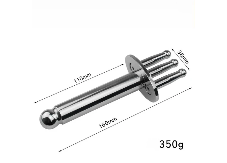 Магнитный массажер для детоксикации и релаксации - 3 зубца.