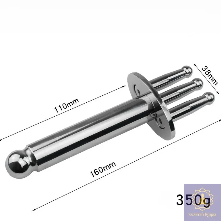 Магнітний масажер для детоксикації та релаксації - 3 зубці.