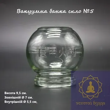 Вогняна скляна банка №5