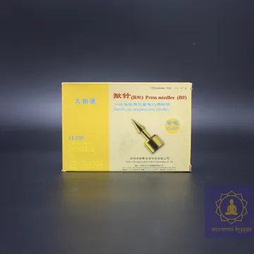 Золоті Вушні Голки Апексі (Zhongyan Taihe) 100 шт.