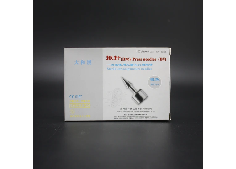 Срібні Вушні Голки Апекси (Zhongyan Taihe)100 шт.