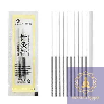 Голки для акупунктури 0,30 * 50 пакет 10 голок.