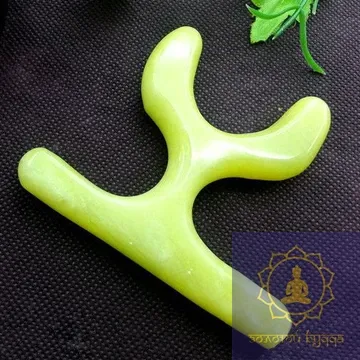 Масажер тичковий, нефрит - жад.