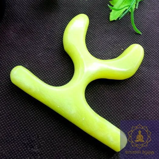 Масажер тичковий, нефрит - жад.