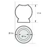 Вогняна скляна банка №1