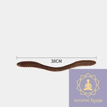 Масажер коромисло з дерева Палісандр. 38см.