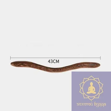 Массажер коромысло из дерева Палисандр. 43 см.