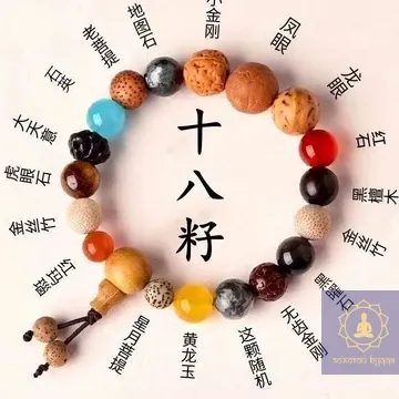 Браслет Ши Ба Цзы 18 Зёрен