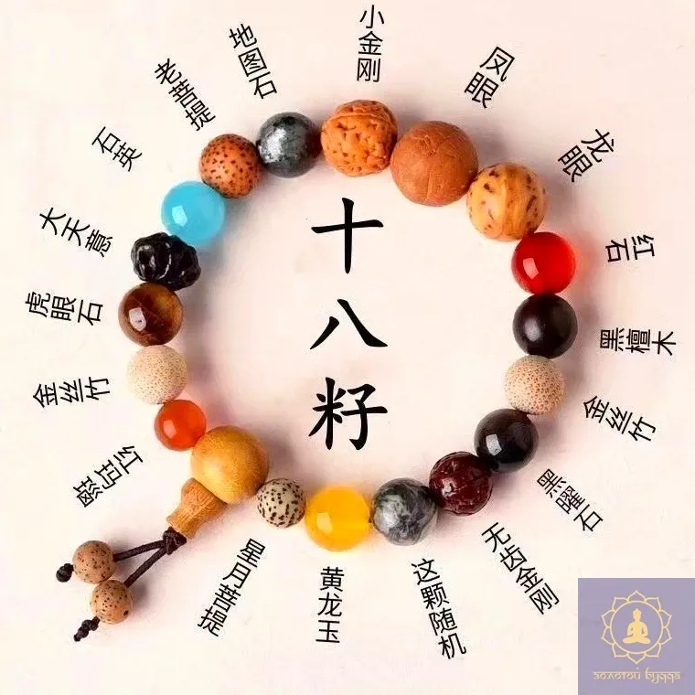 Браслет Ши Ба Цзи 18 Зерен