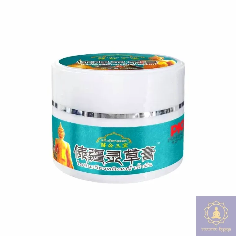 Трав'яний масажний бальзам Miao Gong San Bao з ментолом та камфорою, 30 г