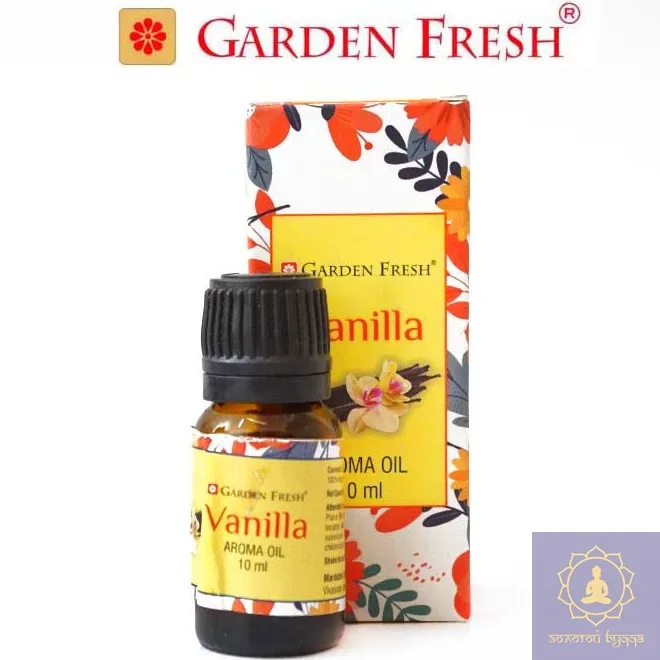 АРОМАТИЧНА ОЛІЯ ВАНІЛЬ GARDEN FRESH VANILLA OIL 10ML.