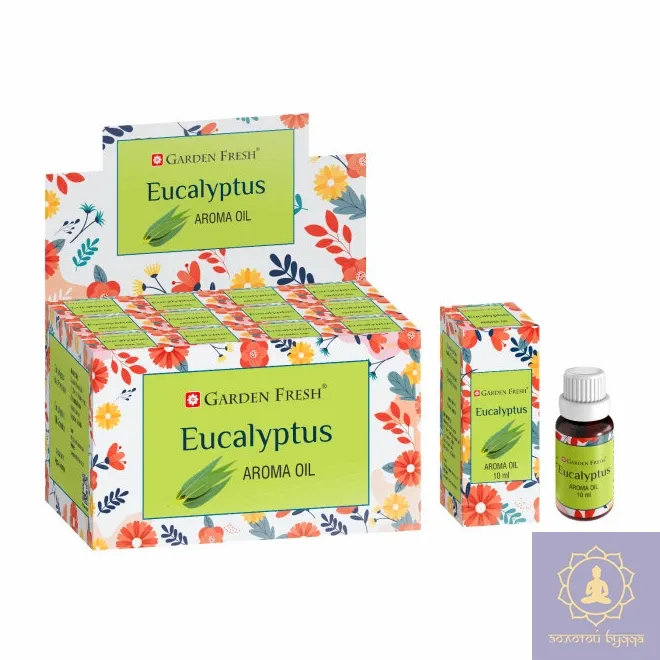 АРОМАТИЧНА ОЛІЯ ЕВКАЛІПТ GARDEN FRESH EUCALYPTUS OIL 10ML.