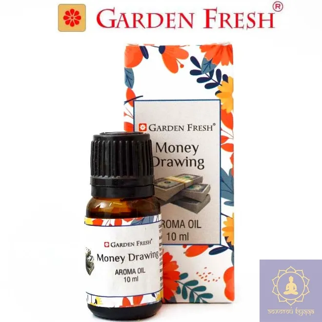 АРОМАТИЧНА ОЛІЯ ЗАЛУЧЕННЯ ГРОШЕЙ GARDEN FRESH MONEY DRAWING OIL 10ML.