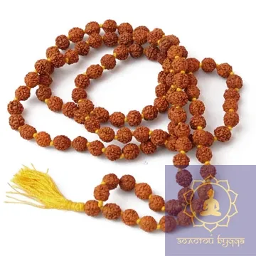 ЧЕТКИ ИЗ СЕМЕНА РУДРАКШИ 7,5ММ