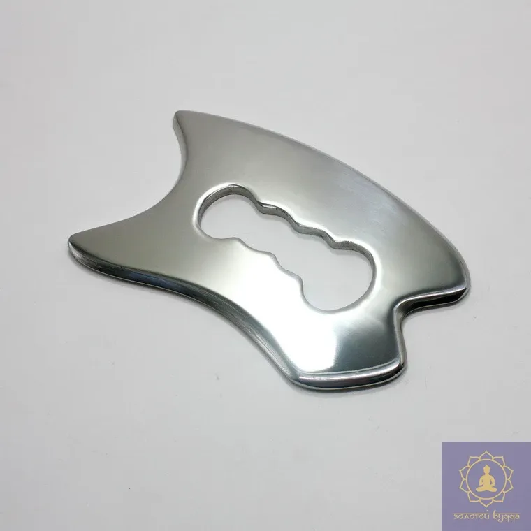 Масажер-блейд із нержавіючої сталі 304, 155×100×6 мм, 430 г