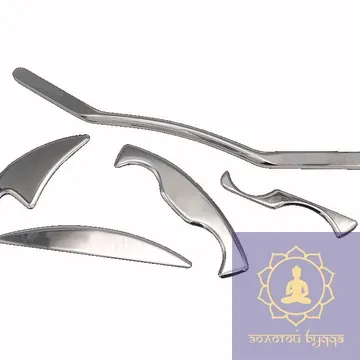 Професійний масажний набір сталі.