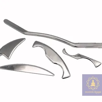 Професійний масажний набір сталі.