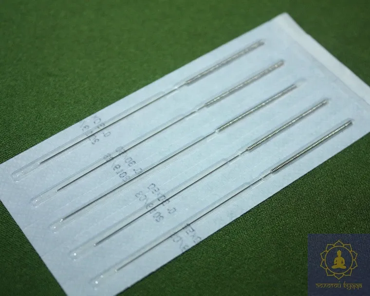 Голки Zhongyan Taihe для акупунктури та рефлексотерапії 0,3*50 мм 100 голок