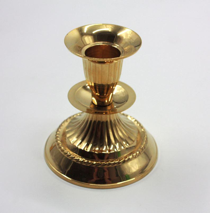 Подсвечник латунь.