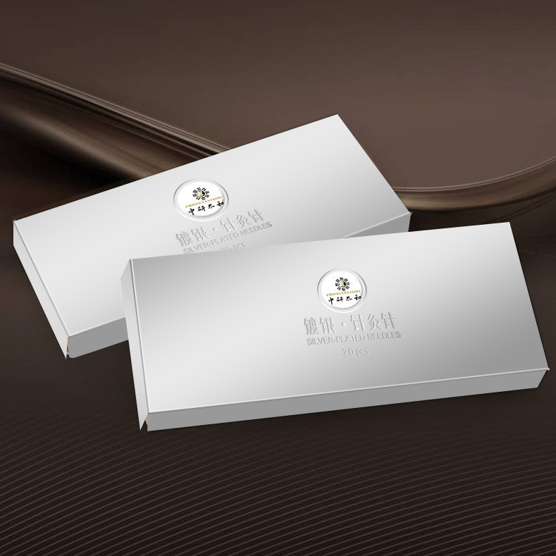 Иглы посеребренные