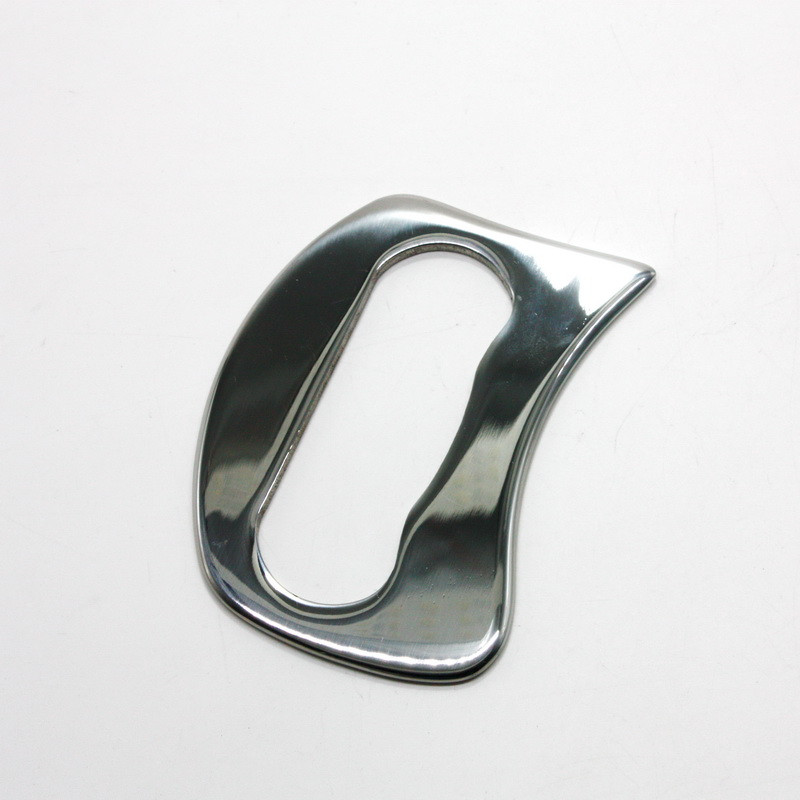 Массажер гуаша из стали 304, 100×75×4 мм, 115 г